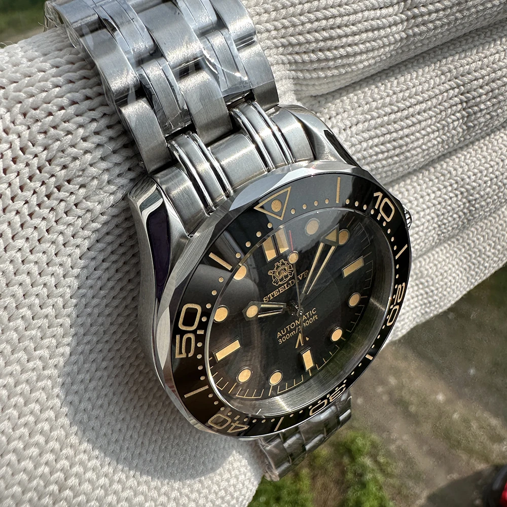 Ремешок для часов STEELDIVE SD1957 из нержавеющей стали