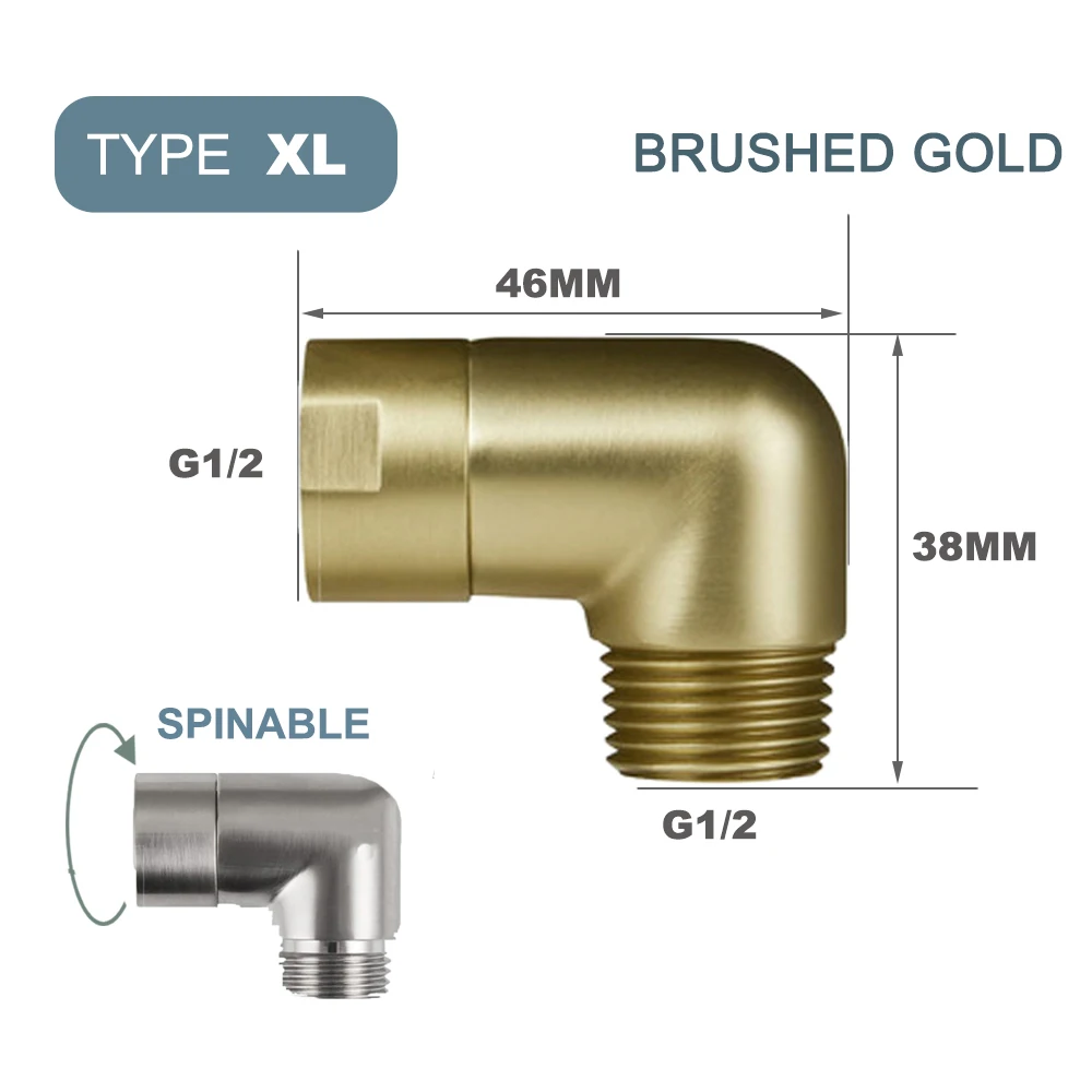 

Переходник для душа латунный G1/2