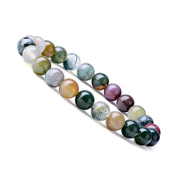 Браслет с бусинами из натурального камня для женщин и мужчин |