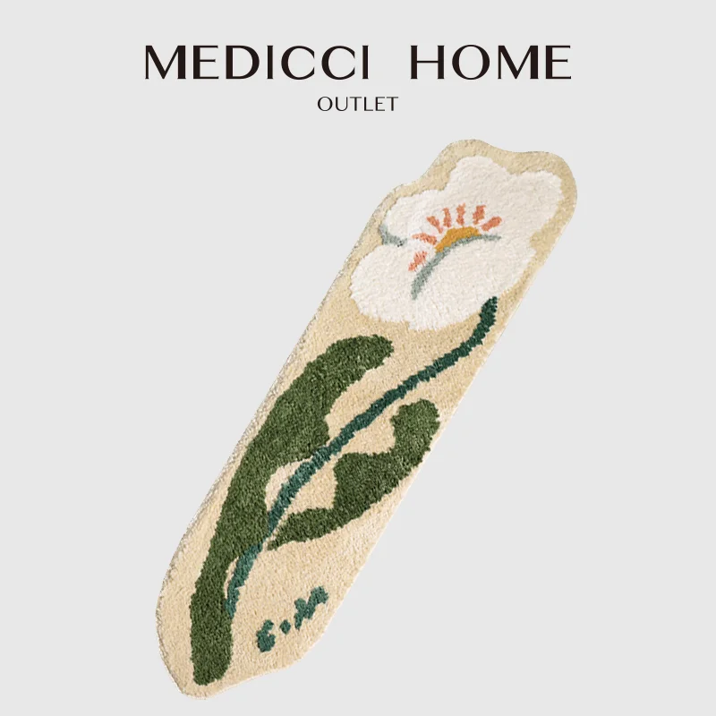 

Medicci Home ручная работа Бохо Цветочная область коврики новая коллекция премиум качество супер мягкий туфельный коврик прикроватный коврик ...