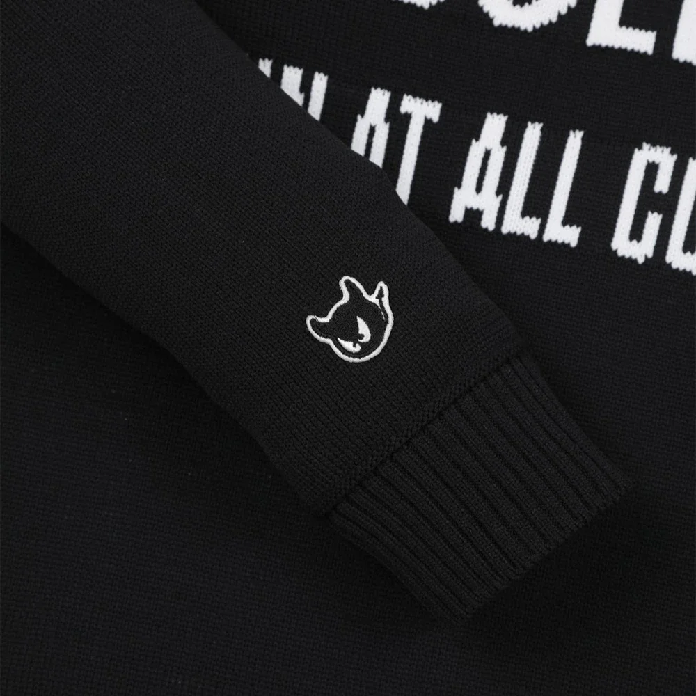 Мужской осенне-зимний вязаный свитер модная повседневная одежда для гольфа