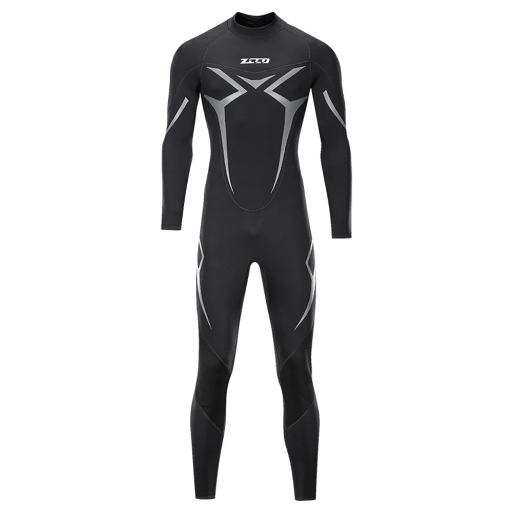 ZCCO 3MM Neoprene Wetsuit Men's Warm Super Elastic Wear-Resistant Cold-Proof Wetsuit Swimming Snorkeling Diving Surfing Suit