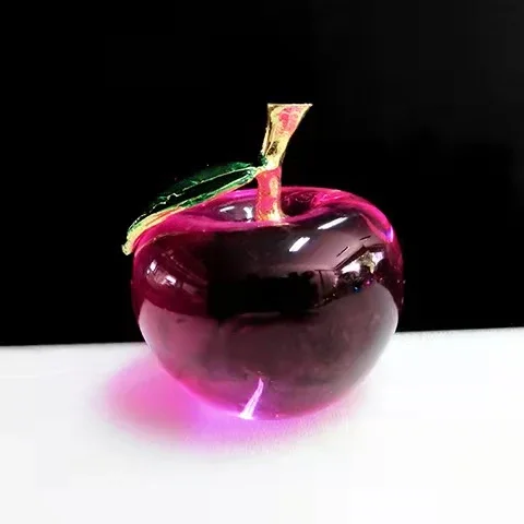 

Хрустальный стеклянный шар-яблоко