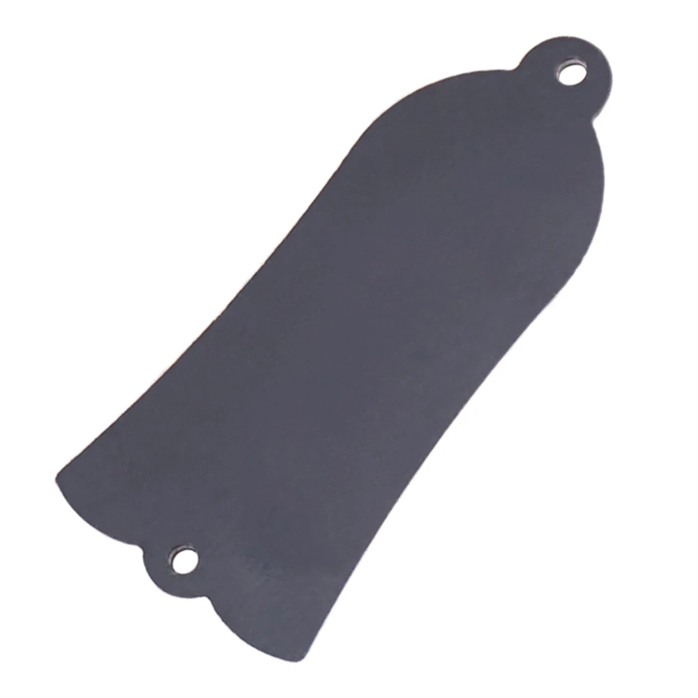 

2 Holes 3-Ply Bell Truss Rod Cover For Gibson SG LP Electric Guitar Bass Black PVC Cover Plate Guitar Parts Accessories