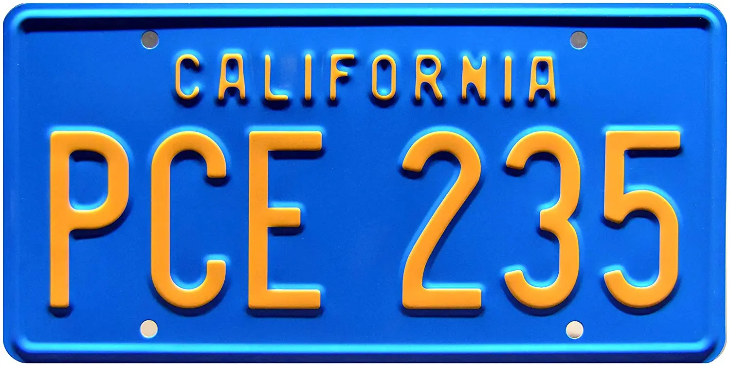 

Celebrity Machines Stranger Things | PCE 235 | Metal License Plate