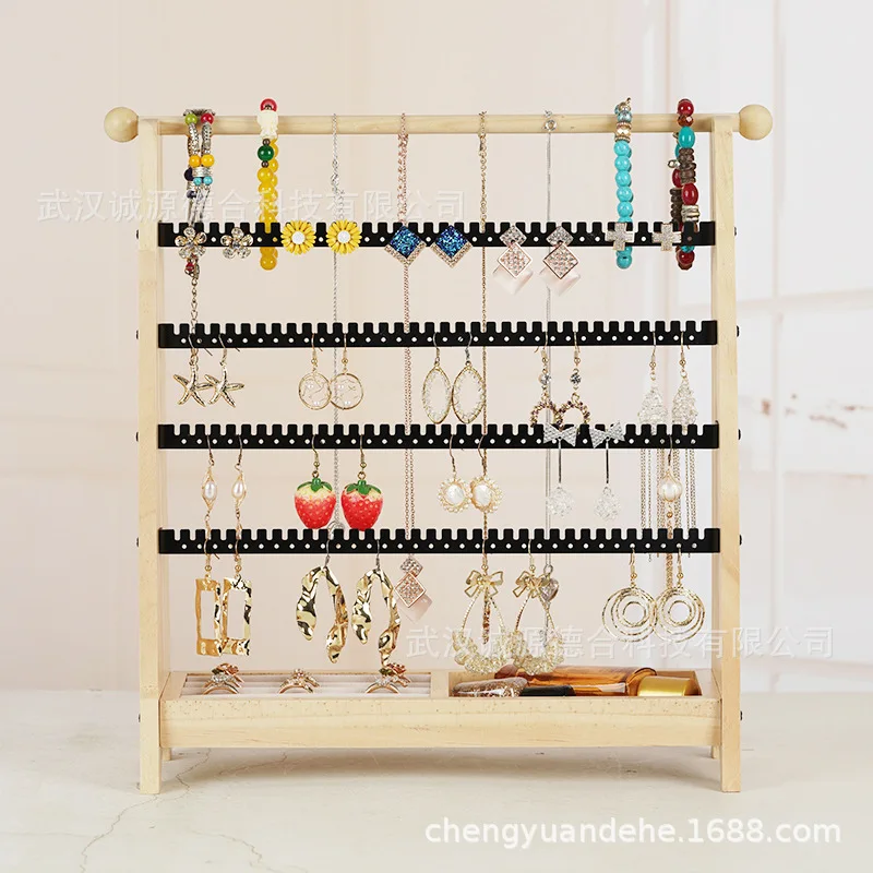 Jewelry Necklace Display Earrings Jewelry Rack Disassembly Jewelry Display Props Ring Storage Box Ring Box