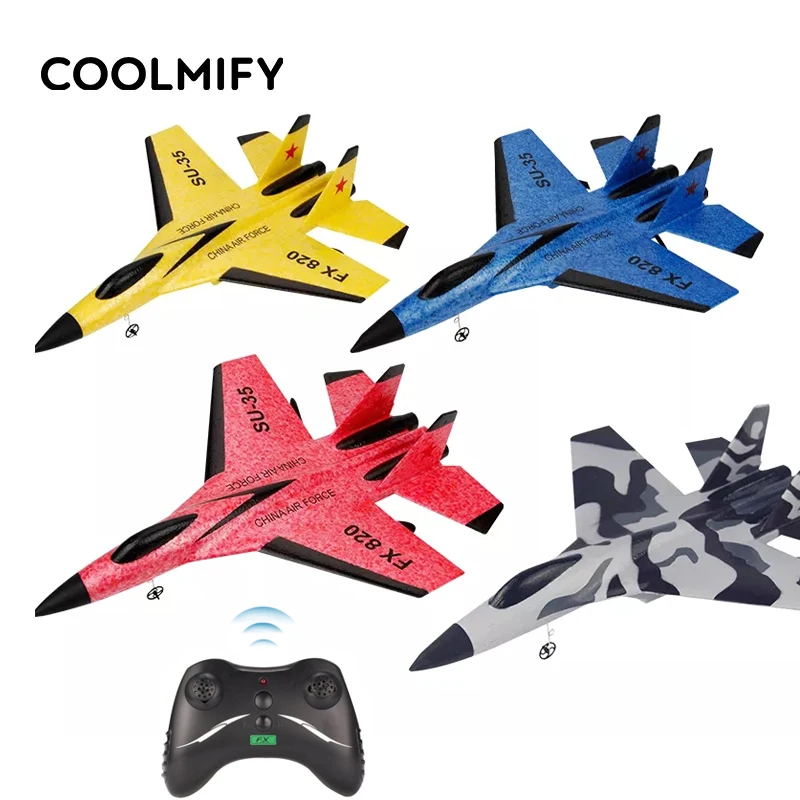 

SU-35 Remote Control Airplane 2.4G RC Drone Glider Plane Radio Control Aircraft Flying Model EPP Foam Plane Toy RC Toys For kids