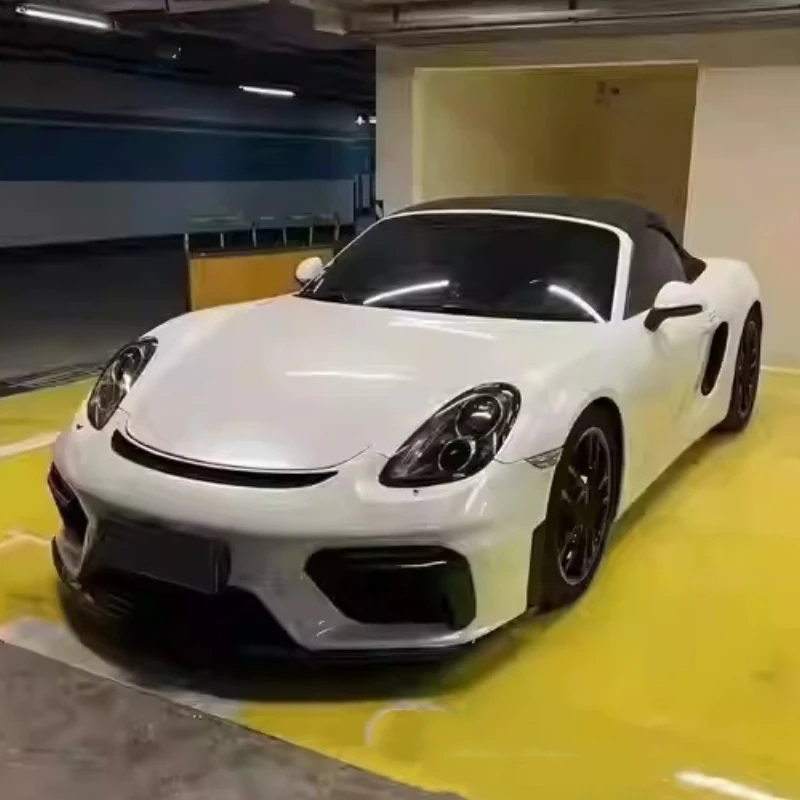 Передний бампер дневная Рабочая решетка в сборе для Porsche 981 модифицированный