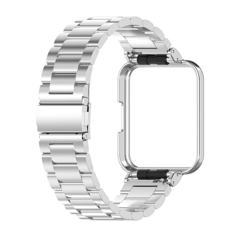 

Compatible with Redmi Horloge 2/Redmi Watch 2 Durable Sweat Proof Watch Bracelet Adjustable Metal Smartwatch Band Strap