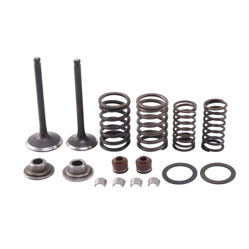

Motorcycle Intake Exhaust Valve Springs Cotter Seal Assy for Lifan 125 140 150Cc Horizontal Engines Dirt Pit