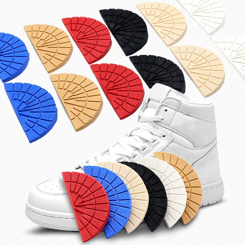 Wear-resistant Outsole Insoles For Shoes Repair Anti-Slip Self-Adhesive Sole Protector Sticker Sneakers Heel Rubber Shoe Pads