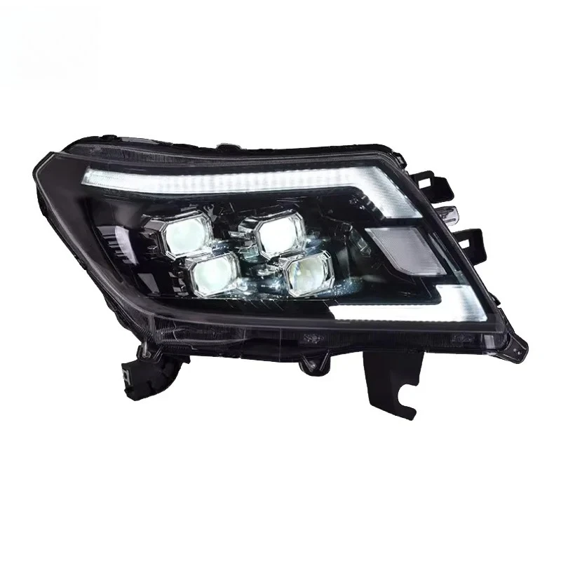 Фото Фары для Nissan Navara NP300 (2014-2023), автозапчасти, обновленные светодиодные фары с ДХО №1