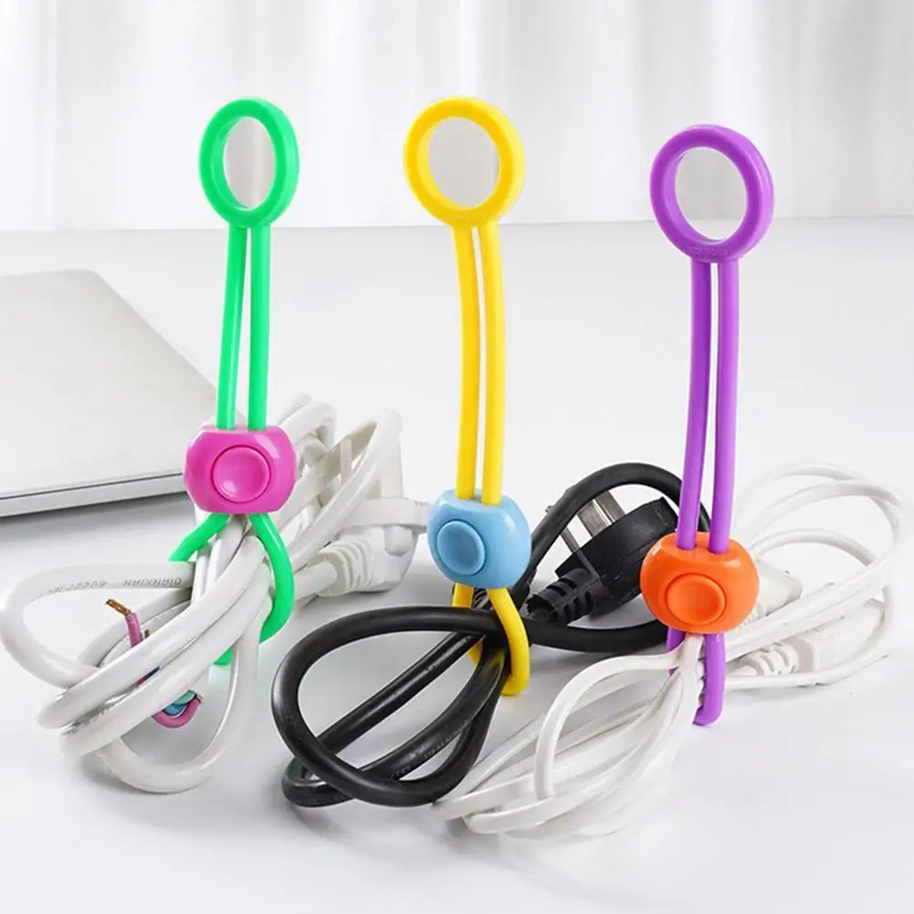 

Color Seal Binding Sealing Clamp Creative Practical Sealer Rope Multi-purpose Office Storage Home Desktop Binding Binding S B2A5