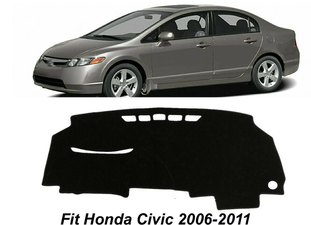 

Коврик для приборной панели для Honda Civic 2006-2011 Acura CSX 2010