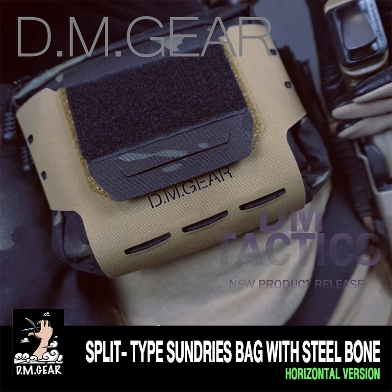 

DMgear тактическая Сумка MOLLE бронированная сумка горизонтальная медицинская сумка лазерная резка хозяйственная сумка BG42