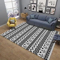 fluffy living room bedroom carpet big area rugs geometric non slip modern kids carpets floor home parlor floor mats home decor