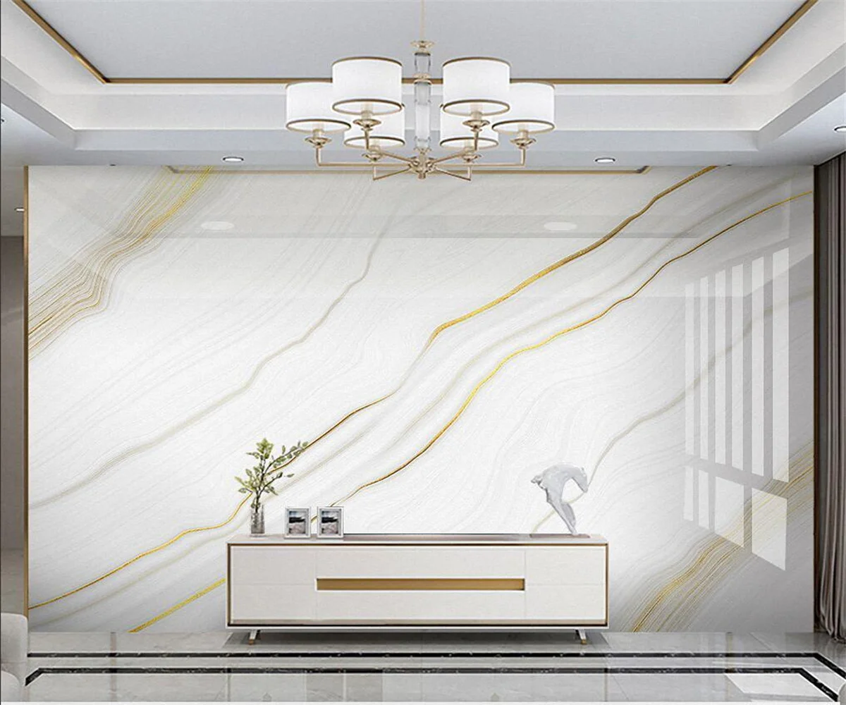 Фотообои по индивидуальному заказу светлая роскошная золотая фольга золотой