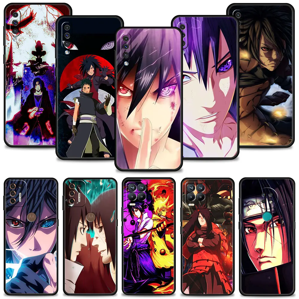 

Case for Motorola One Fusion G200 G71 G60 G51 G41 G31 5G Edge X30 S30 for Nokia X100 G21 G11 Bumper Naruto Sasuke Obito Uchiha