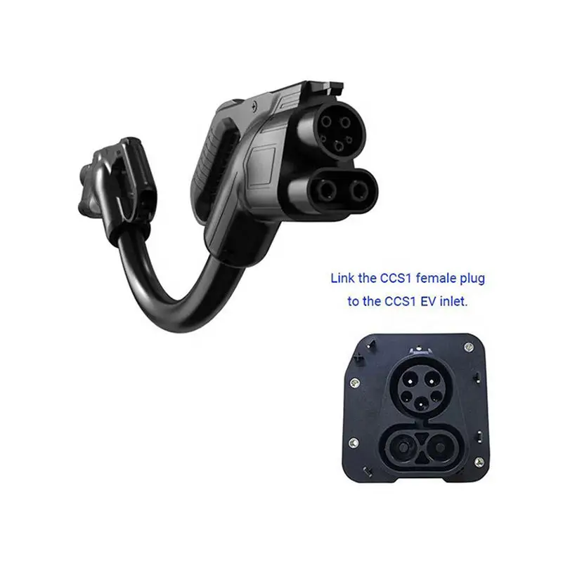 Пользовательский адаптер dc150 кВт CCS2 к CCS1 для электромобилей быстрое зарядное