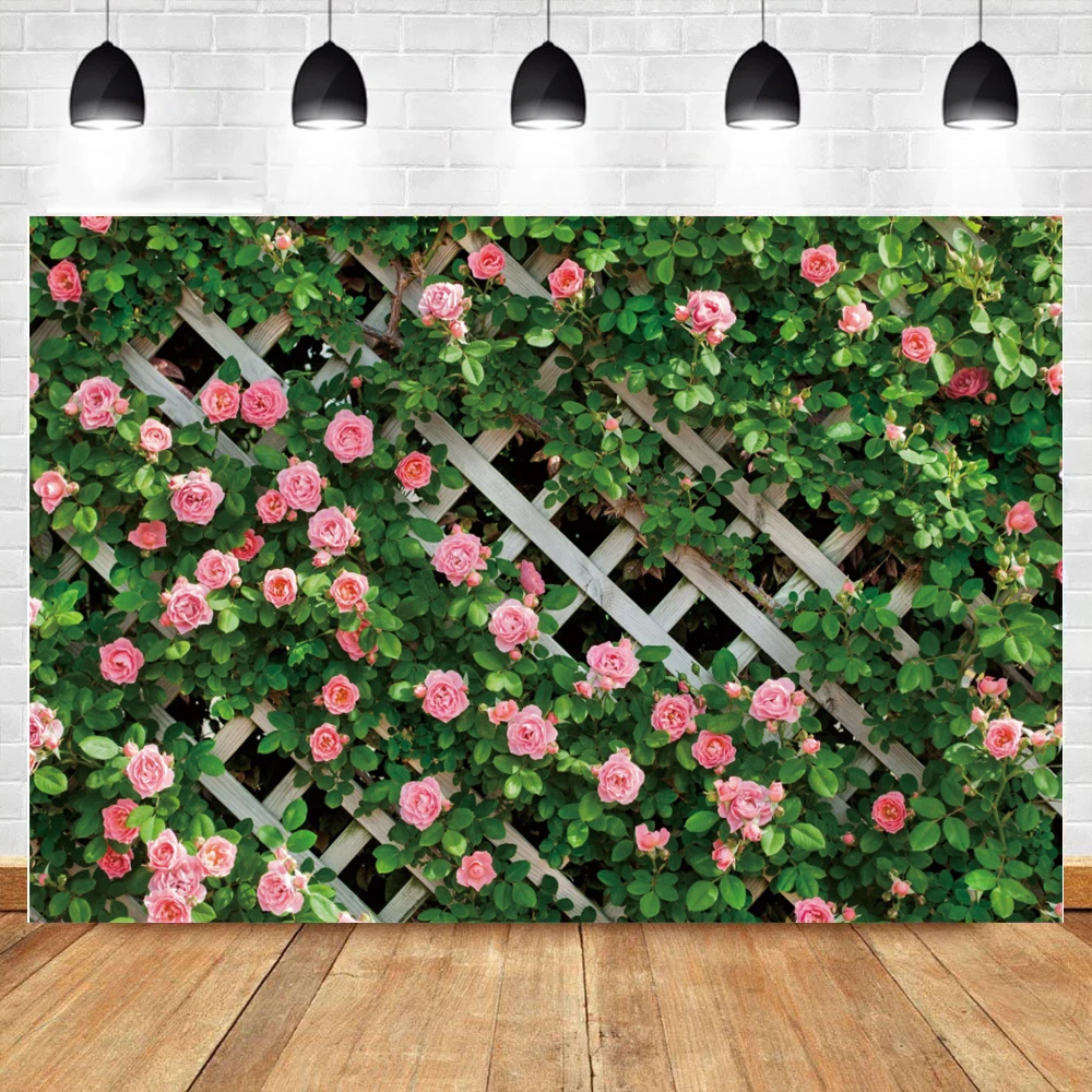 Весенний фон для портретной фотосъемки с зеленым фотографией на день рождения