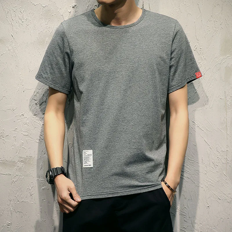 

4107-new spring men's T-shirt 5 men's sports wild summer breathable T-shirt