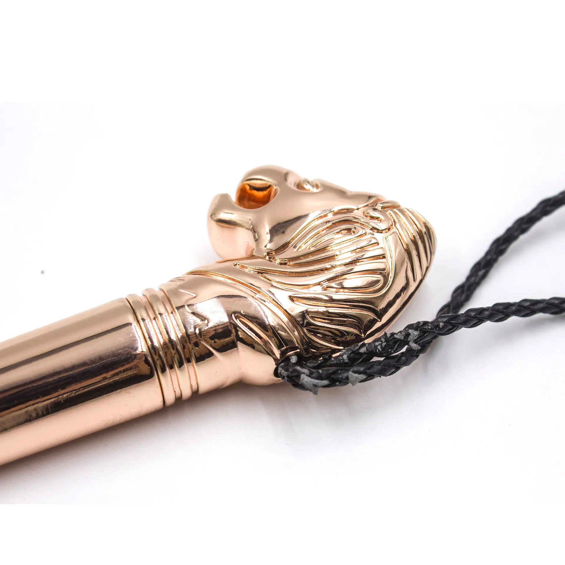 Обувной рожок в стиле ретро прочный длинный металлический с головой льва для