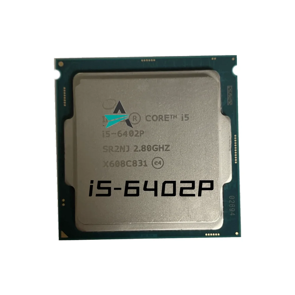 Б/у Core i5-6402P i5 6402P 2,8 ГГц четырехъядерный четырехпоточный ЦПУ Процессор 6 Мб 65 Вт LGA 1151 Бесплатная доставка