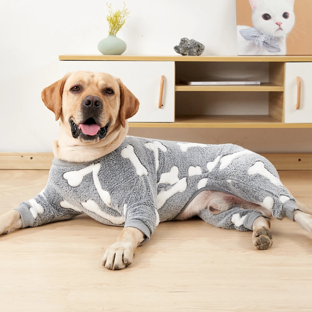 Dog Pajamas Winter Dog Clothes Four Legs Warm Jumpsuits Coat For Small Dogs Puppy Cat Chihuahua Coat Pet Clothing Onesies