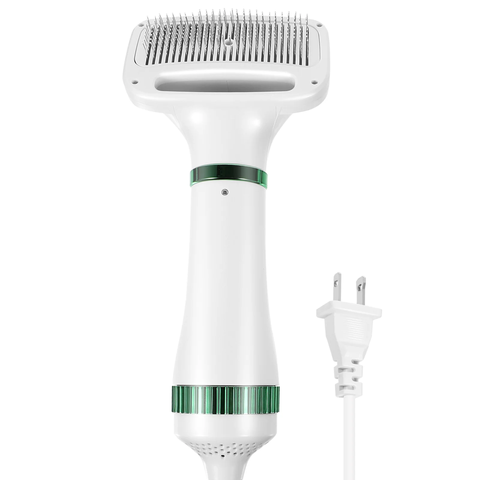 

2 Cleaning Tools Pet Hair Comb Dog Brush Blower Deshedding White Cat Dryer