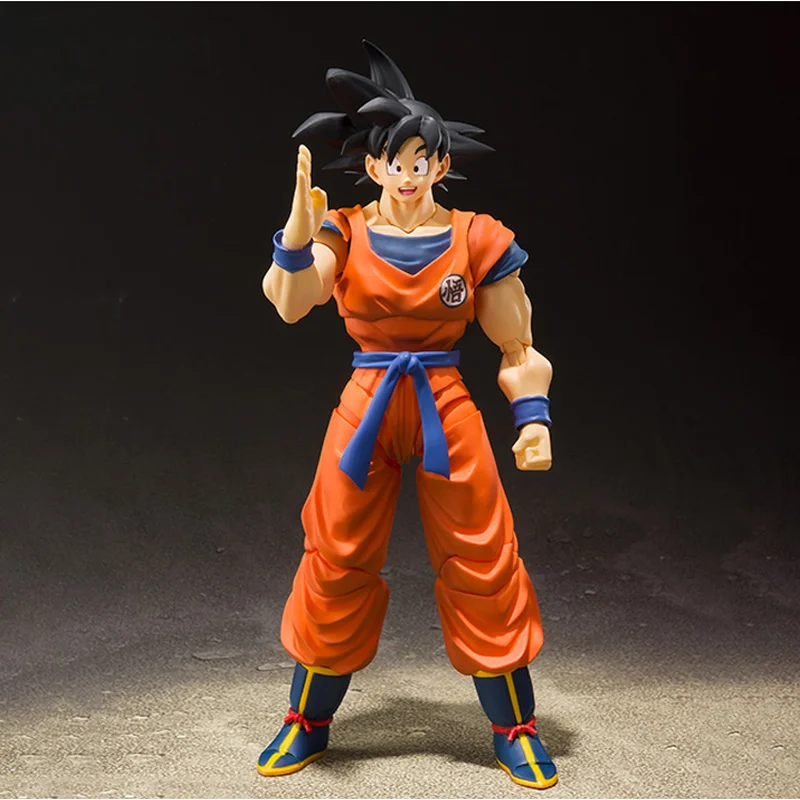 

Аниме-фигурка из м/ф «Драконий жемчуг», 14 см, Shf Son Goku 2,0, экшн-Кукла Super Saiyan, модель из ПВХ, декоративная статуя, игрушка, рождественские подарки для детей