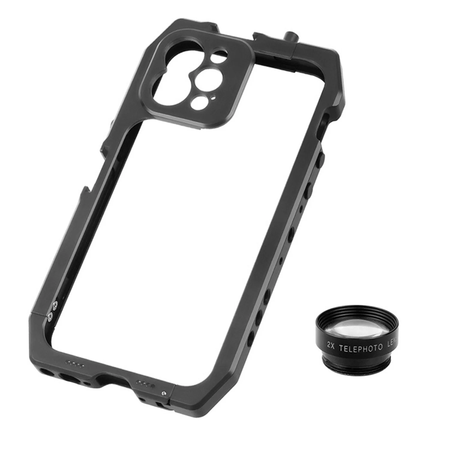 

Mobile Phone Protective Frame Case Live Photography Cage For iPhone 12 / 12 Pro