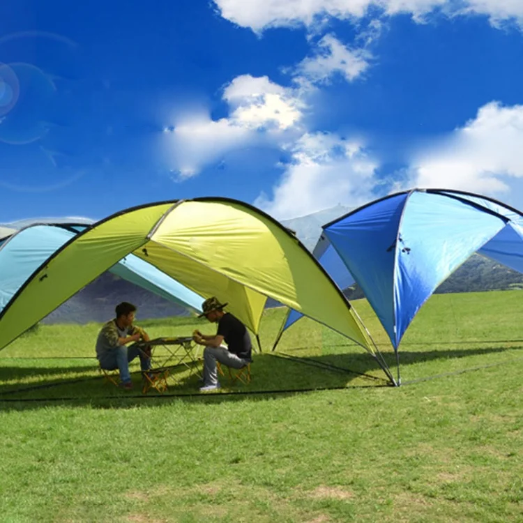 Tent With Sand Bags - Easy Up Beach Shelter And Lightweight 