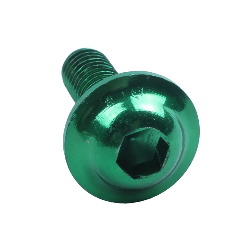 60 шт. шестигранные винты из алюминиевого сплава для мотоцикла M6