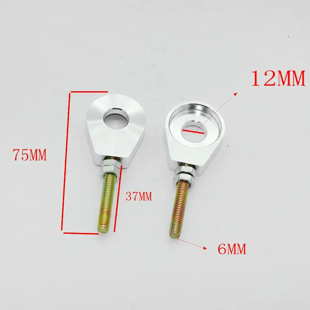 12 мм натяжитель цепи для питбайка CRF50 Thumpstar ATV серебристый