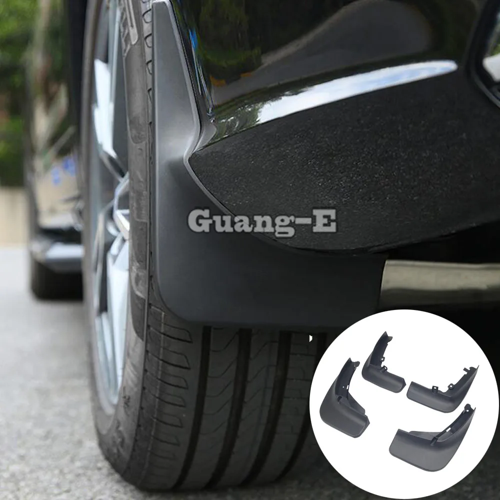 

For VW Audi Q3 2013 2014 2015 2016 2017 2018 Car Cover Styling Fender Soft Mudguard Protect Flap Splash Mud Guard Frame 4PCs