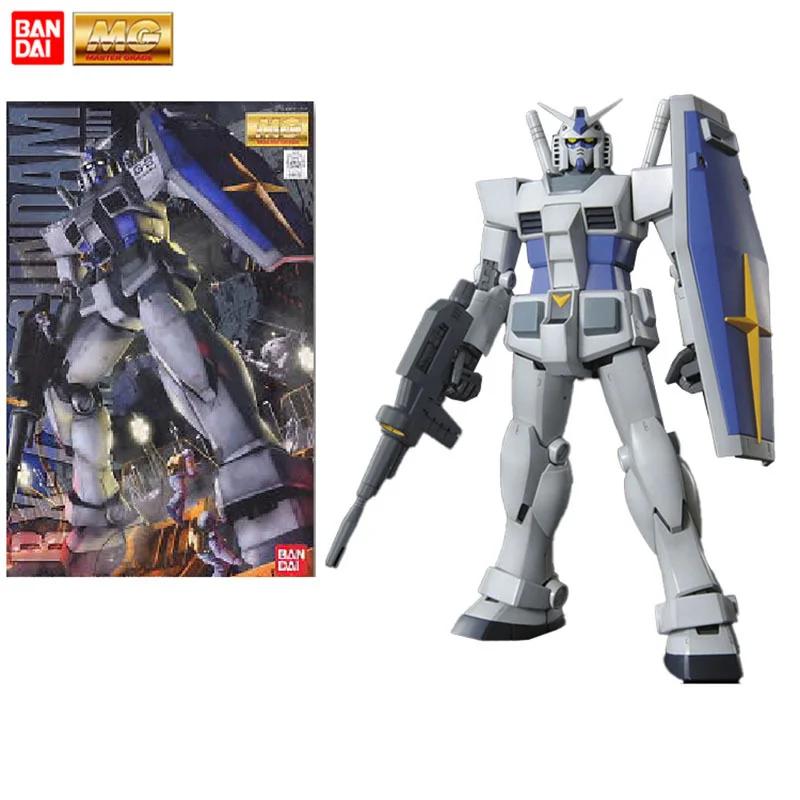 

Оригинальный Bandai 61537 мг 1/100 G3 мобильный костюм RX-78-3 G3 Сборная модель Коллекционная экшн-фигурка игрушка