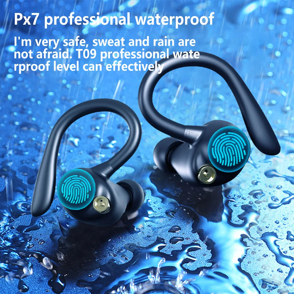 

YYK-580 Wireless Bluetooth Earphones 5.3 Touch Control Earbuds Noise Canceling Headphones IPX7 Waterproof TWS Headset with Mic