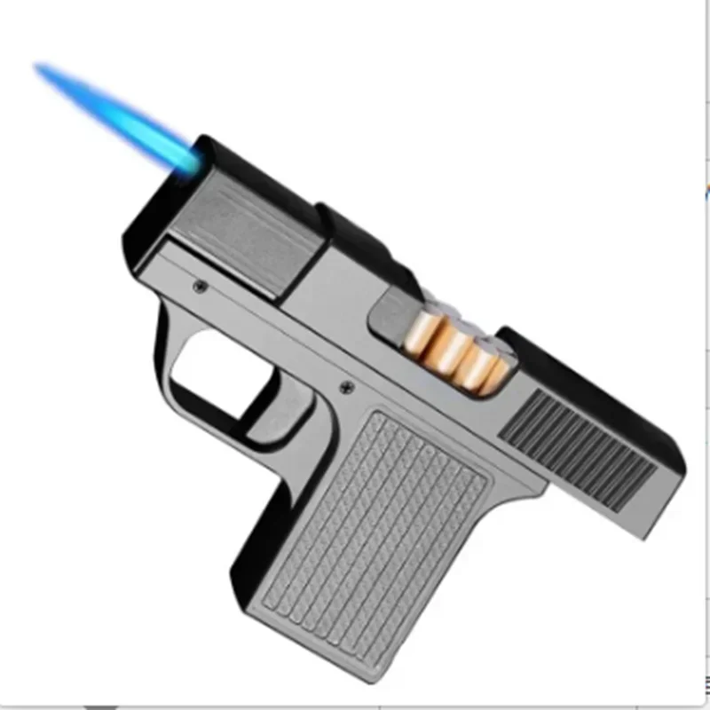 Новинка Бутановая газовая зажигалка креативная форма ветрозащитная зеркальная