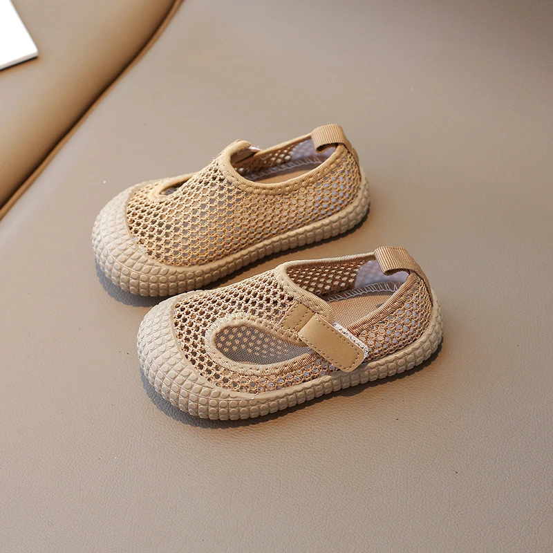 Сандалии Детские сетчатые дышащие на мягкой подошве