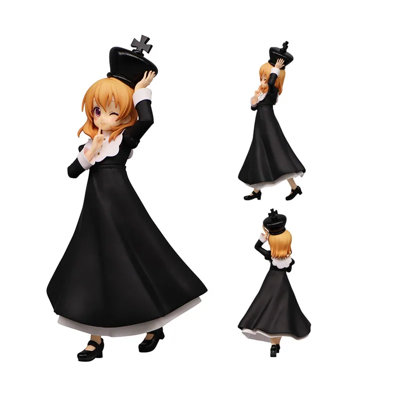 Is The Order A Rabbit Аниме фигурка Hoto Kokoa Шахматная королева игрушки для мальчиков девочек детей Рождественский подарок модельные украшения.