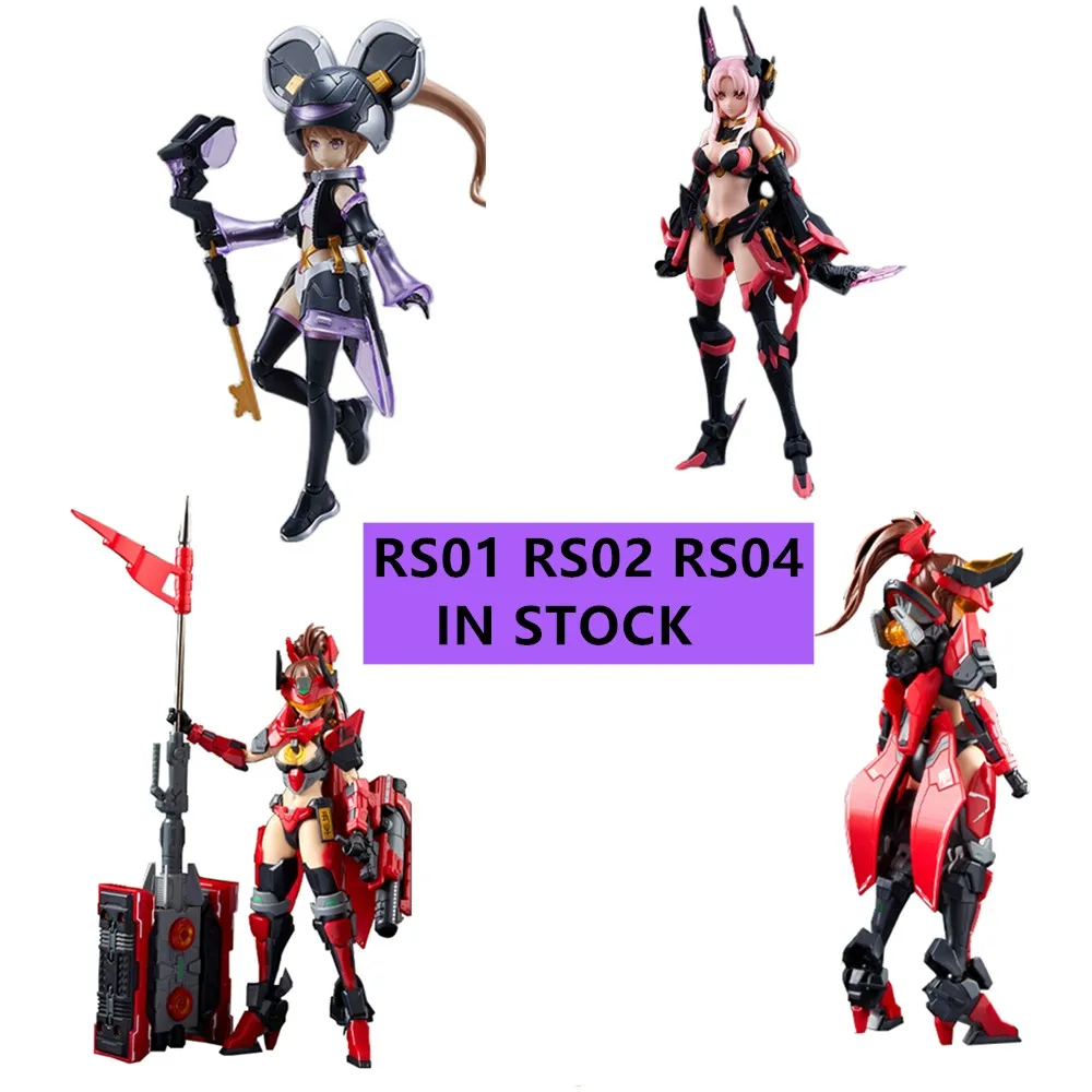 MS General RS-02 RaIder OF Shadow OX 1/10 RS02 RS01 Mouse RS04 Rabbit Scale Mecha Girl Assemble
