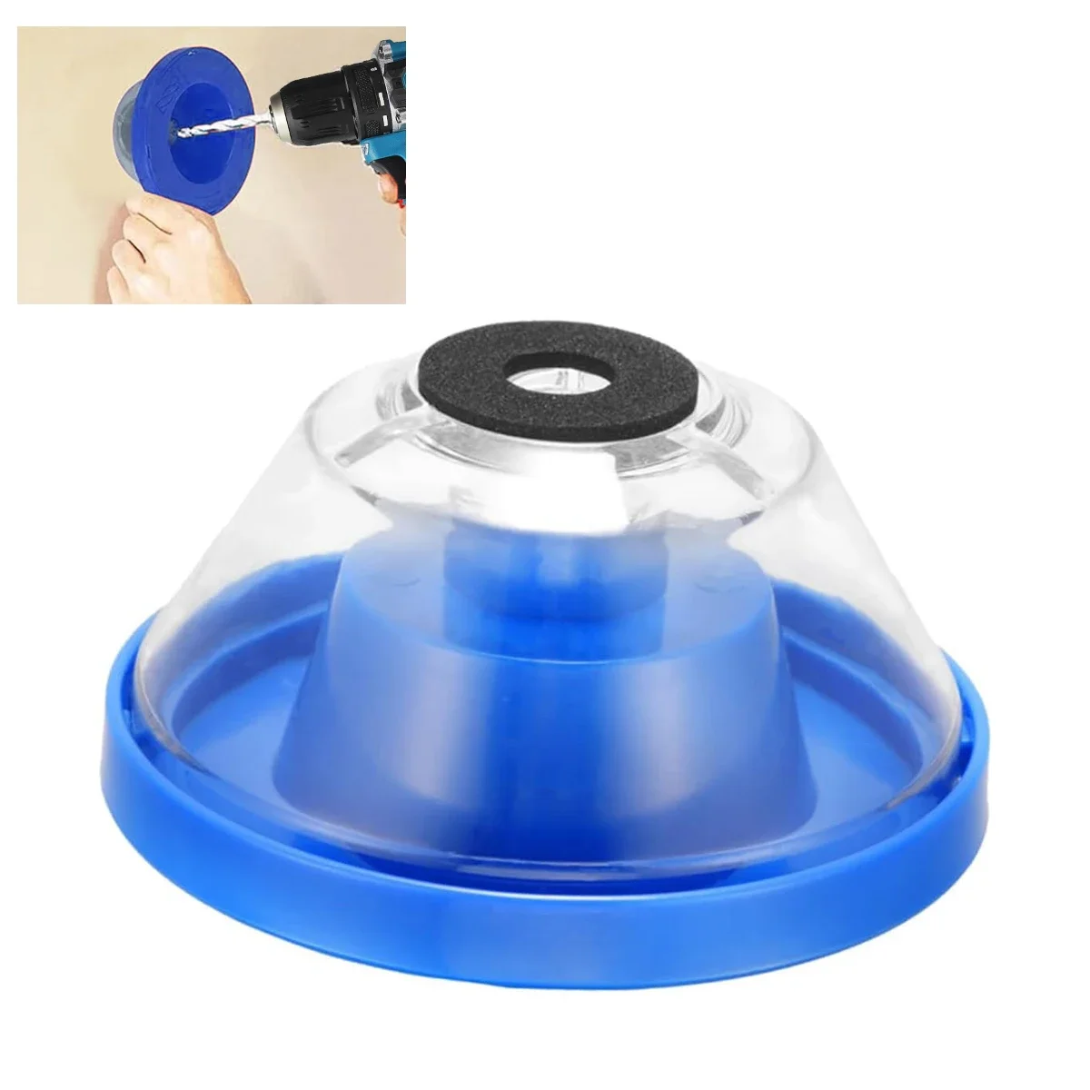 Пылезащитный чехол для электрической дрели, пылезащитный ударный молоток, пылесборник, чаша для сбора золы для сверл 4-10 мм, аксессуары для электроинструментов