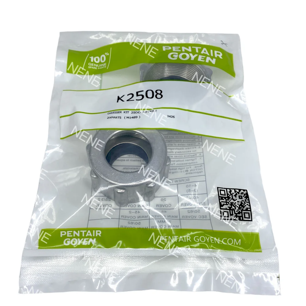 Фото Гайка для импульсного клапана Goyen K2508 1'' CA25DD RCA25DD, запасная часть для пылеулавливающего фильтра импульсного клапана №2