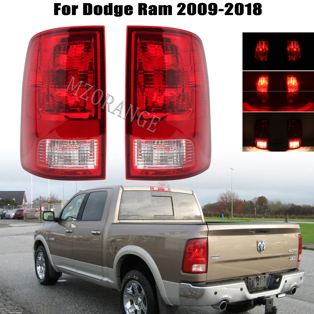 

LED Car Styling Tail Light For Dodge Ram 2009-2018 Turn Signal Fog Light Warning Brake Stop Lamp Car Accessories