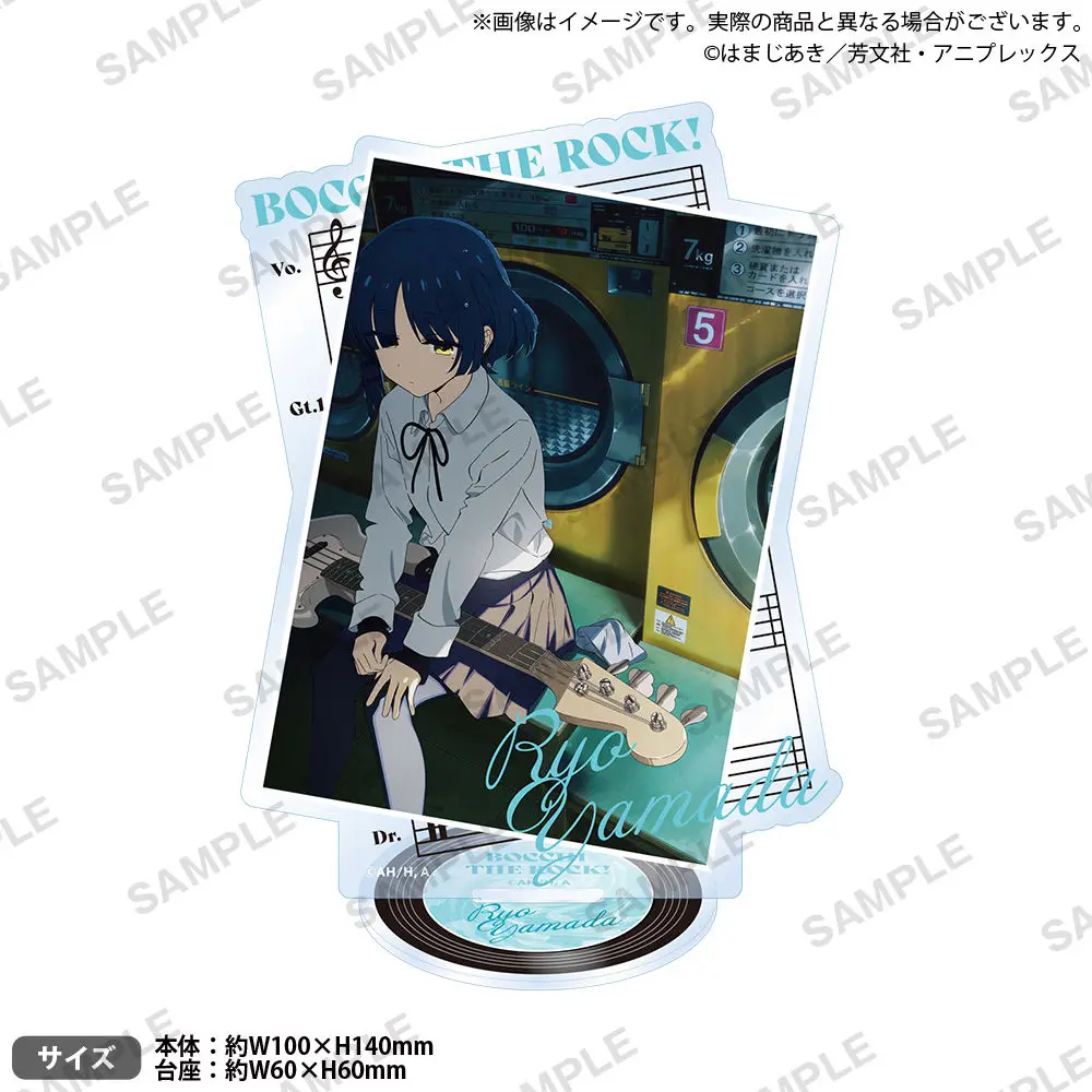 Япония Bushiroad Goods Одинокий рок Акриловый стоячий знак Goto-do Периферийные устройства