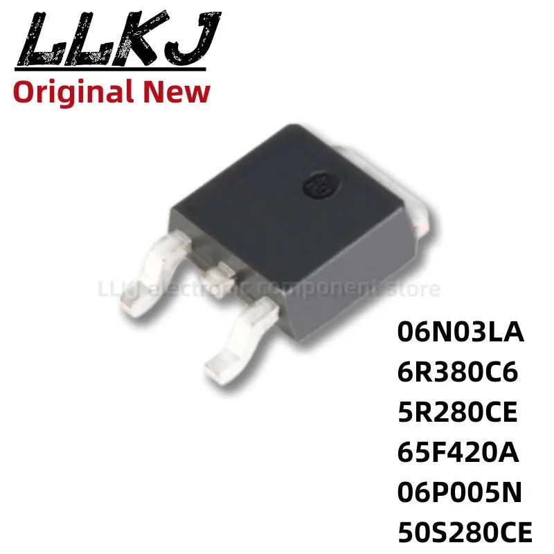 1 шт. 06N03LA IPD06N03LAG 6R380C6 IPD60R380C6 5R280CE IPD50R280CE 65F420A IPD65R420CFDA IPD06P005N IPD50S280CE TO252