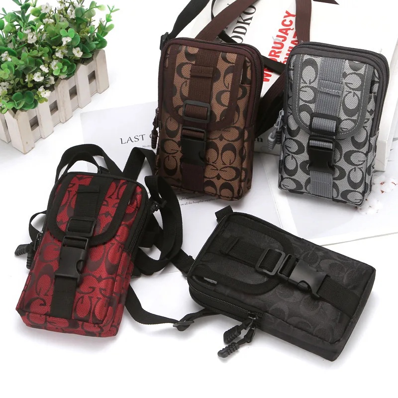

Outdoor Waterproof Waist Bag Purse Double Layer Military Waist Fanny Pack Men Phone Pouch Camping Hunting Tactical Women Bag