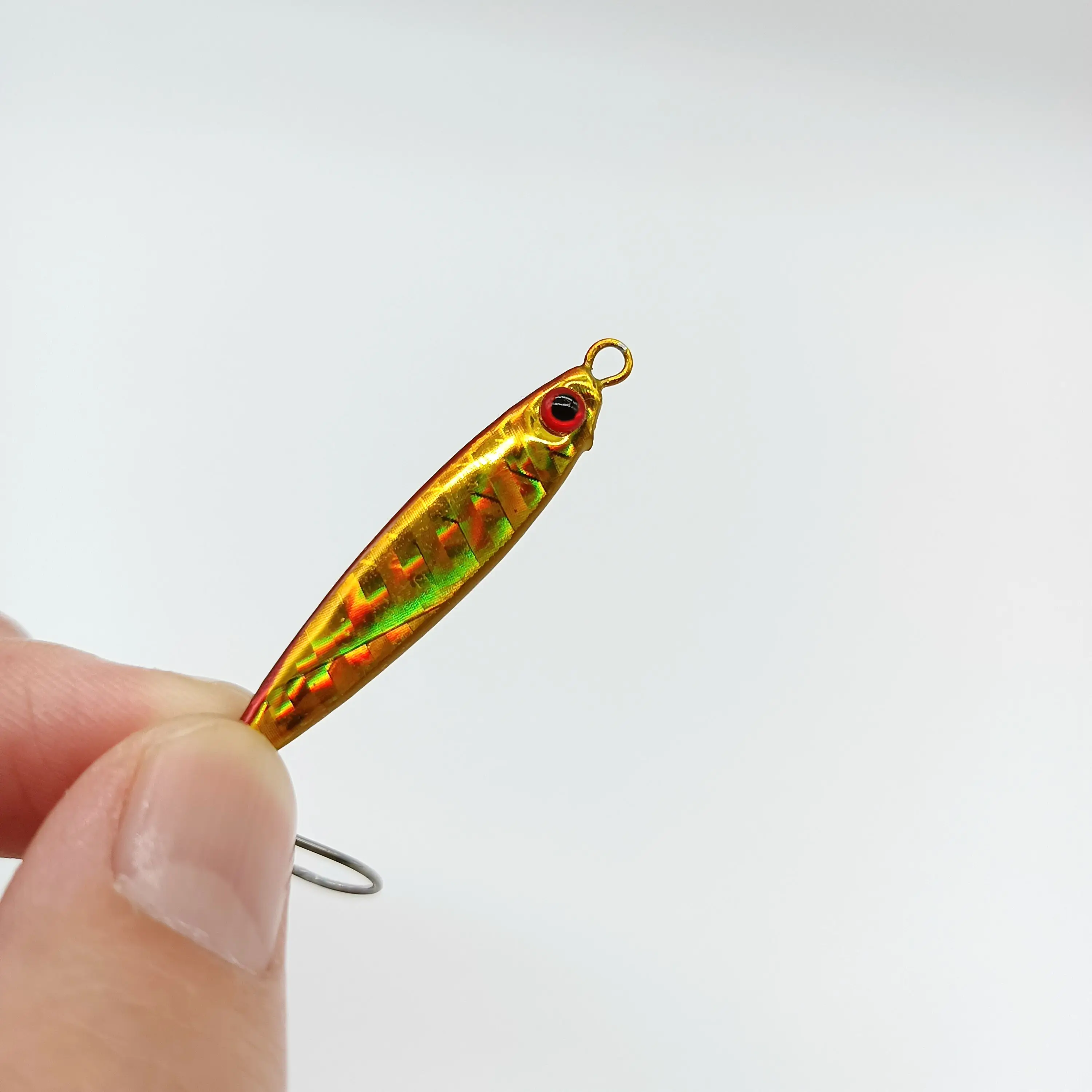 DUODUOYU 5 шт. мини металлический Джиг Рыболовная искусственная кожа/35 мм Маленькая