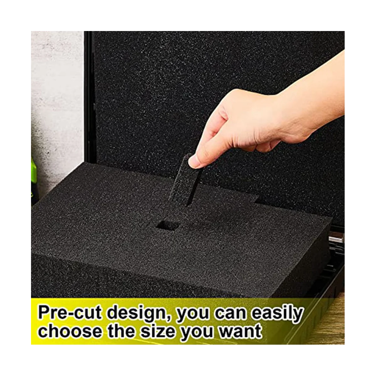 4 шт. пенопластовые вставки для чехлов 40x40x2 см