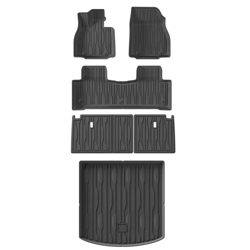 

Для BYD Sealion 7 EV 2024 2025 Коврики для багажника Коврик для багажника TPE 3D Коврик для ног Водонепроницаемый комплект с левым рулем и правым рулем